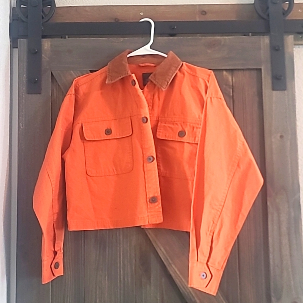 New with tags wild fable rust colored light jacet.